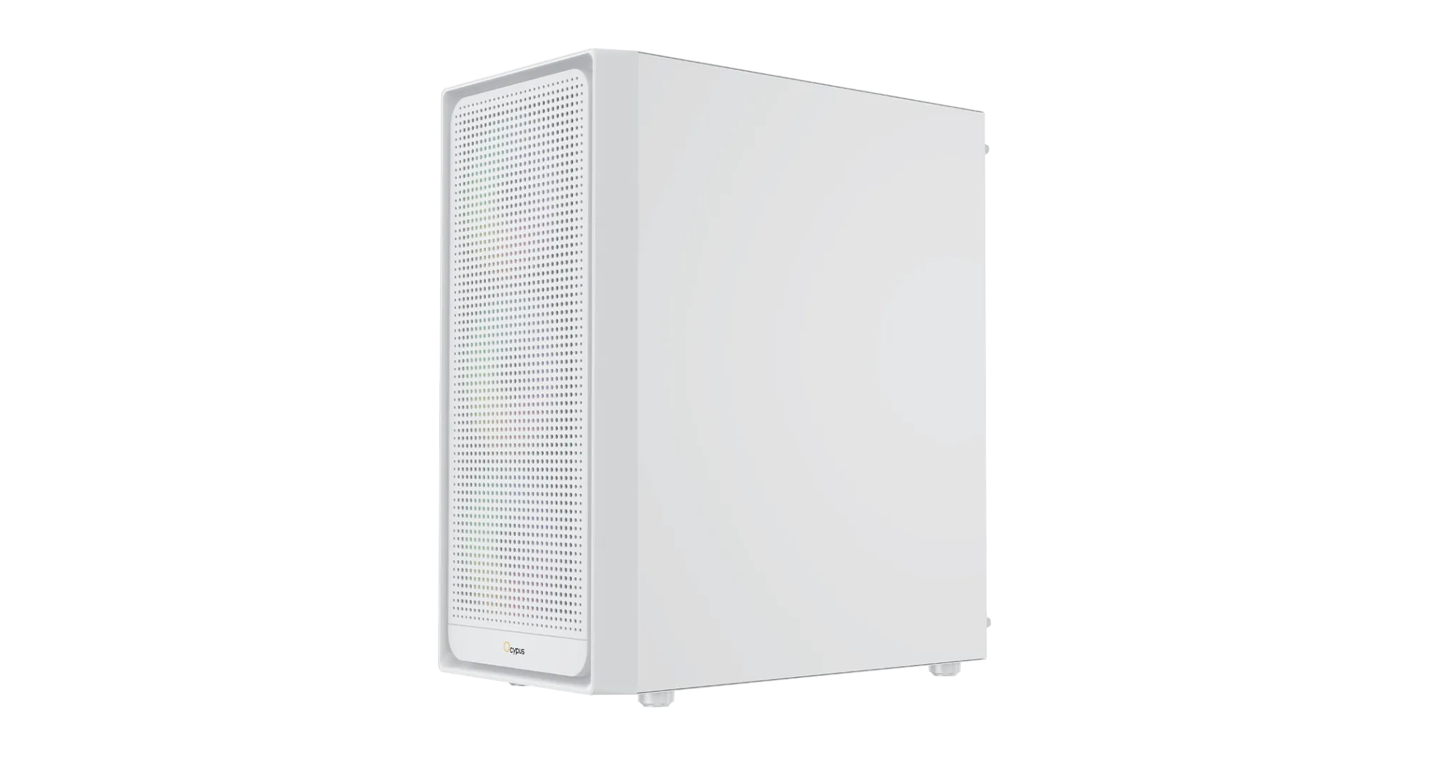 Корпус Ocypus Gamma C50 WH ARGB mATX/ITX 3xUSB Белый Gamma-C50-WHG400XX-GL