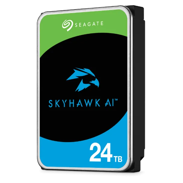 Жесткий диск для видеонаблюдения 24Tb Seagate SkyHawk AI 256Mb 7200rpm SATA3 3.5" ST24000VE002