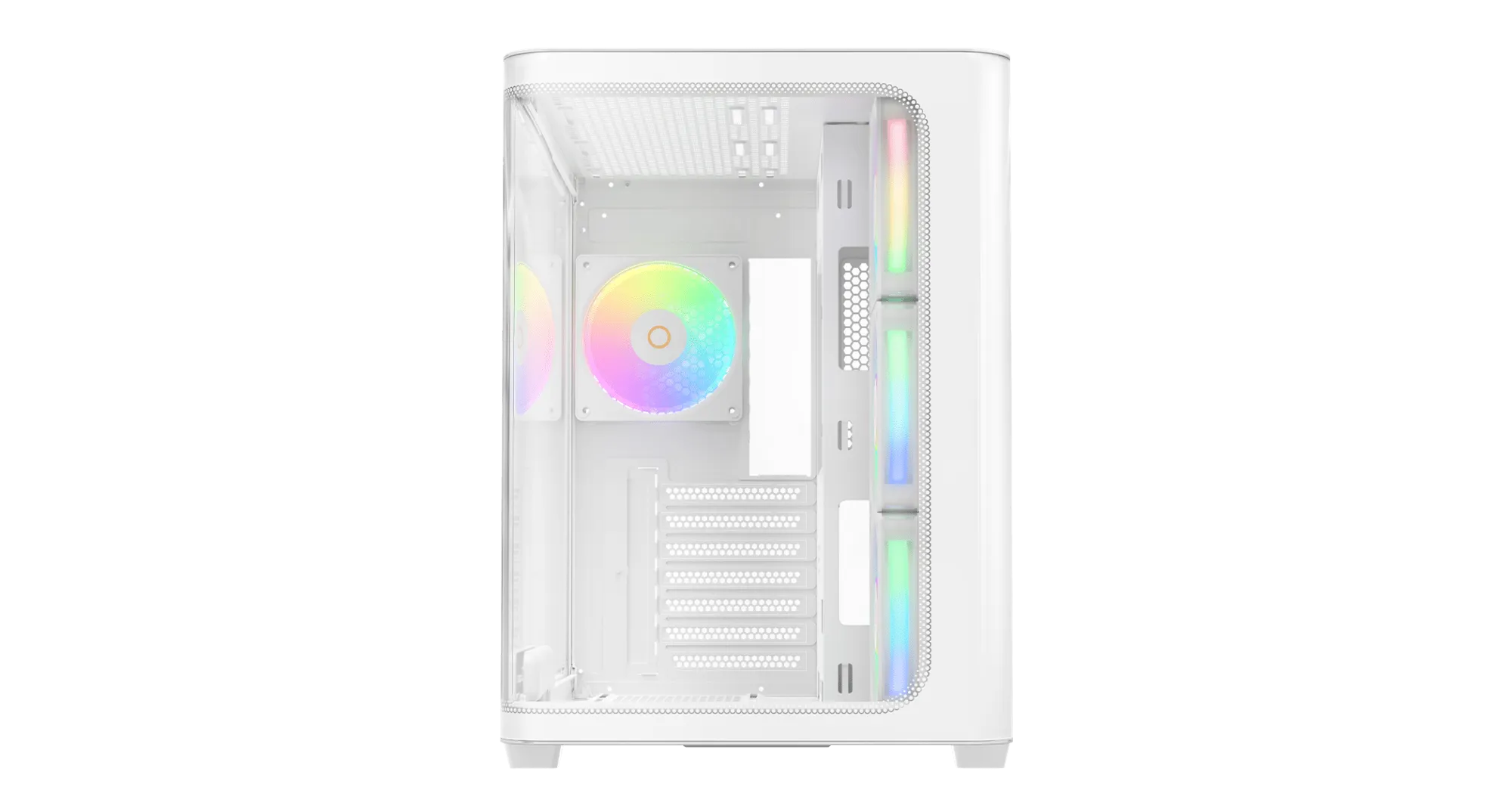 Корпус Ocypus Iota C70 WH Curve ARGB Digital ATX/mATX/mITX 2xUSB Type-C Белый Iota-C70-WHD400CD-GL