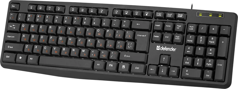 Клавиатура USB Defender Concept HB-164