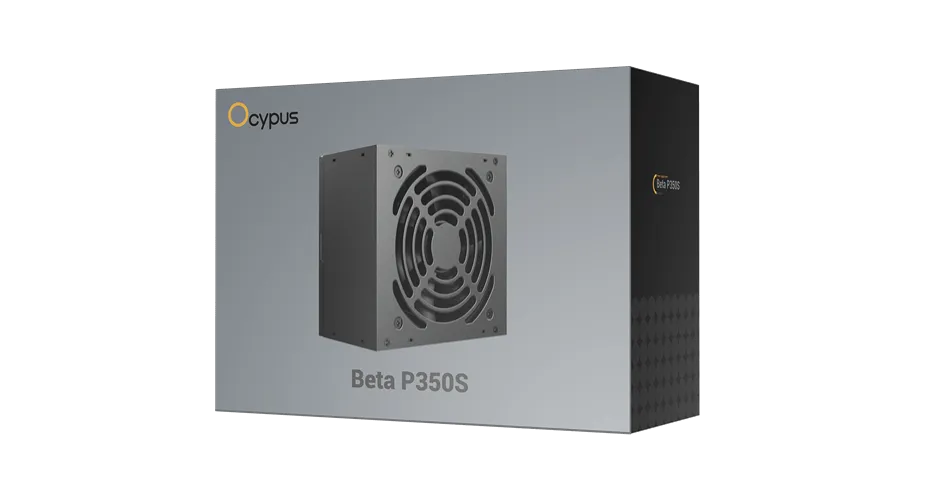 Блок питания Ocypus  250W, Beta P350S, Non modular, ATX, КПД 80%, Черный, Beta-P250S-NDHBK026X-EU