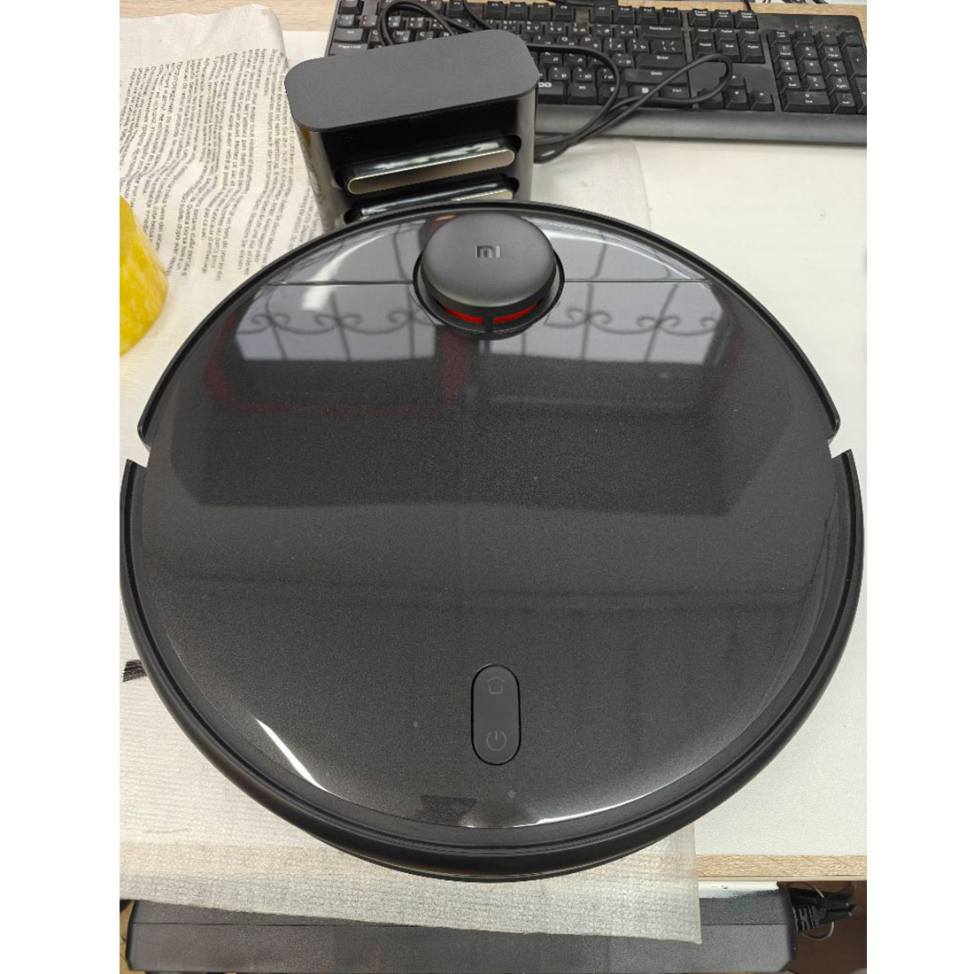 Робот-пылесос Mi Robot Vacuum Mop 2 Pro Черный (в комплекте с зарядной док-станцией CDZ1SHW)