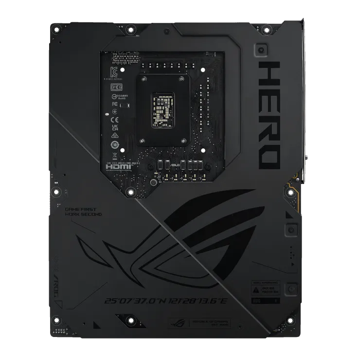Материнская плата ASUS ROG MAXIMUS Z890 HERO, LGA1851 4xDDR5 4xSATA3 6xM.2 HDMI USB-C ATX