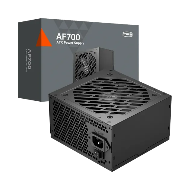 Блок питания PCCooler  700W, AF700, Non Modular, ATX, 80+, КПД ≥80%, Fan 120mm, Черный, P1-AF700-N1H