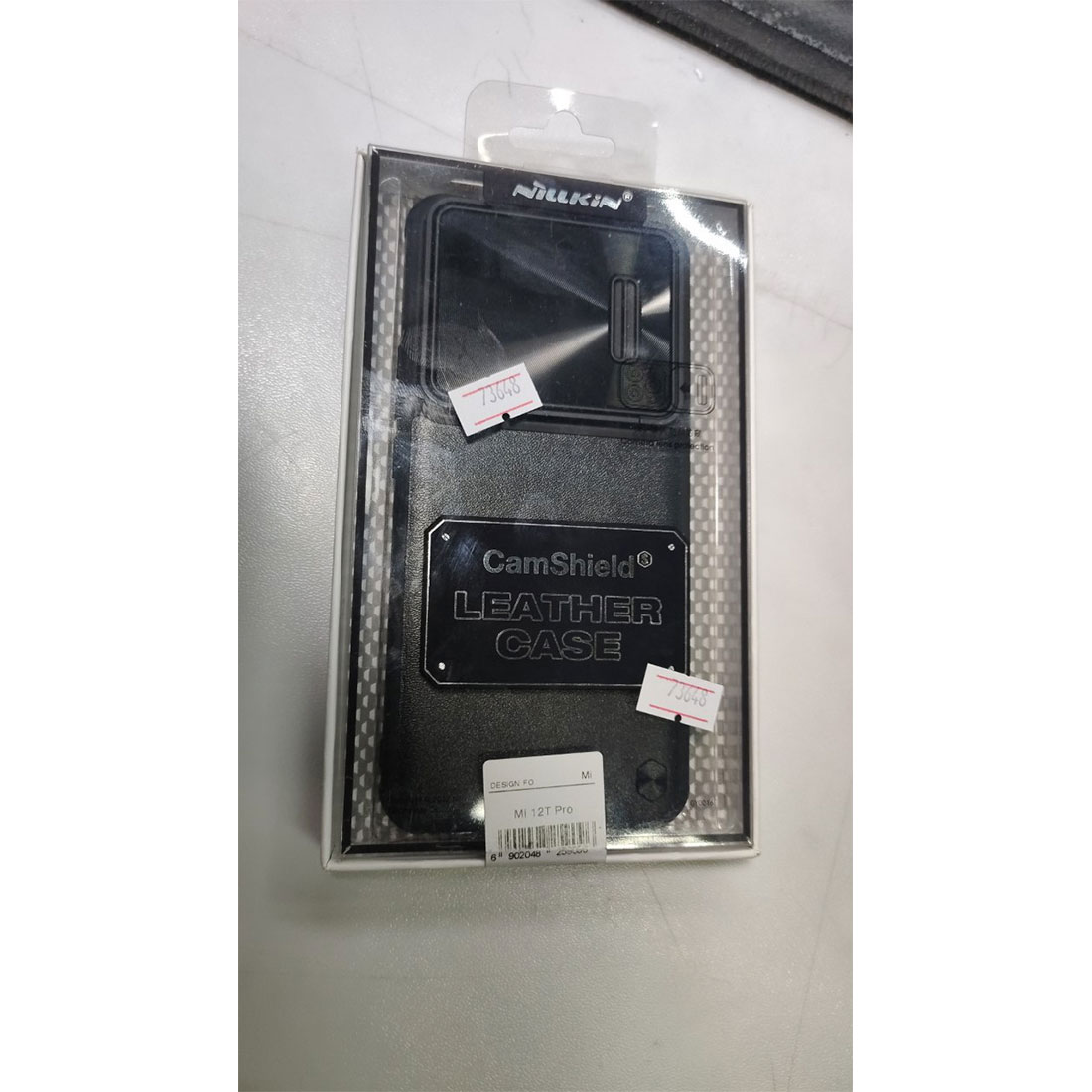 Чехол для телефона NILLKIN для Xiaomi 12T Pro CLCS-01 CamShield Leather Case S Чёрный