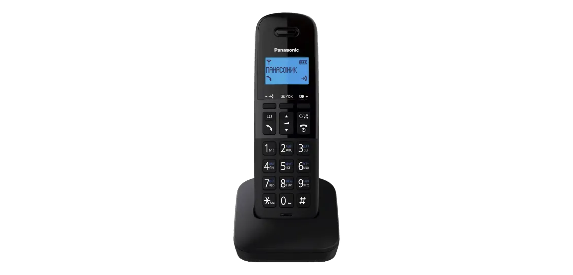 Радиотелефон PANASONIC KX-TGB610 (RUB) Черный