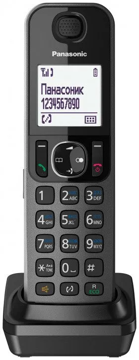 Радиотелефон PANASONIC KX-TGF310 (RUM) Черный металлик