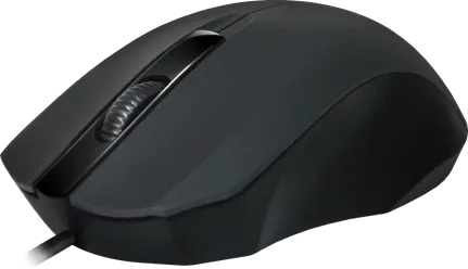 Мышь проводная Defender MM-310 черный,3 кнопки,1000 dpi, НОВИНКА!