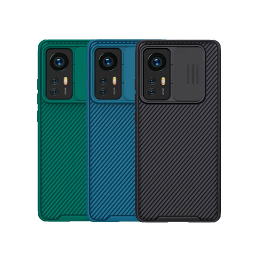 Чехол для телефона NILLKIN для Xiaomi 12/12X CSP-02 CamShield Pro Чёрный