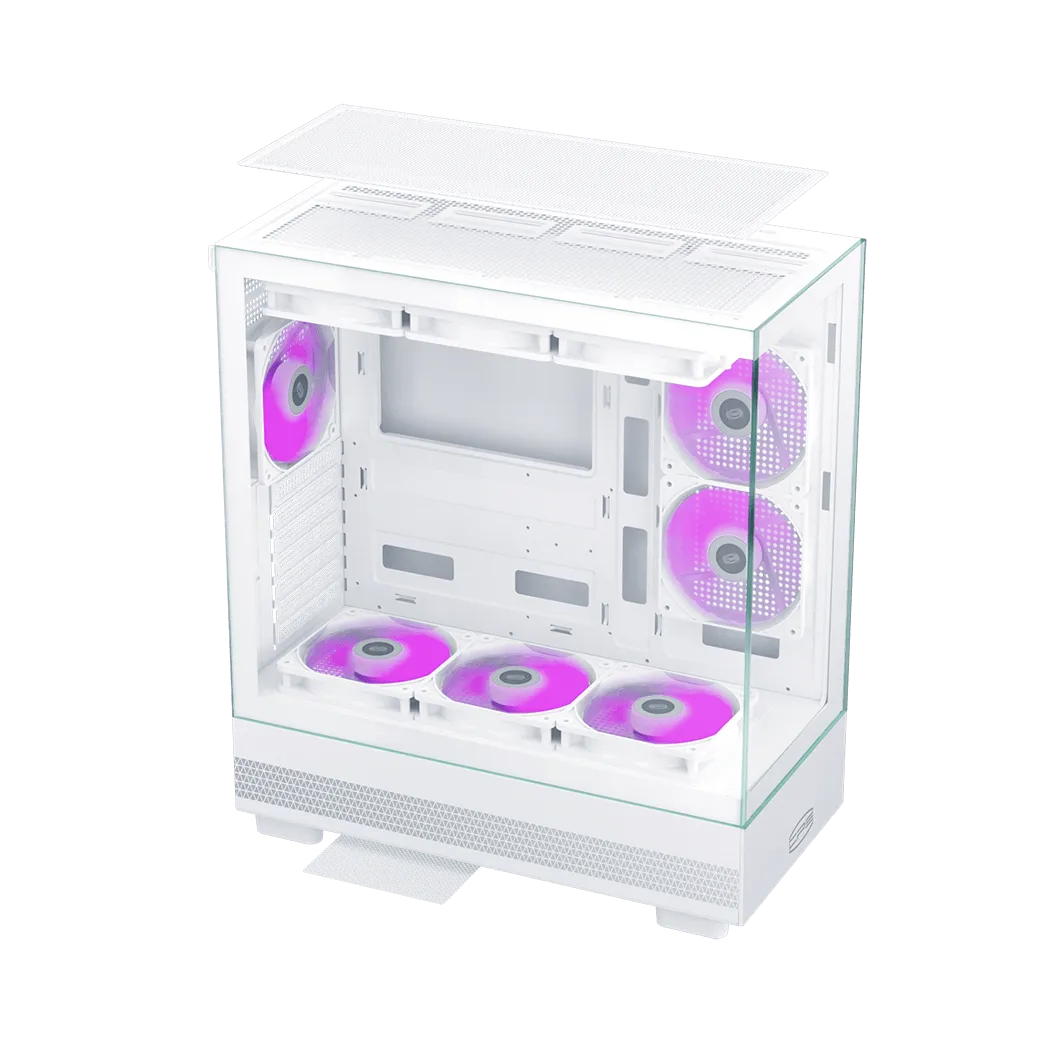 Корпус PCCooler C3Q500 WH ATX/mATX/ITX Type-C, USB3.0, USB2.0 Белый