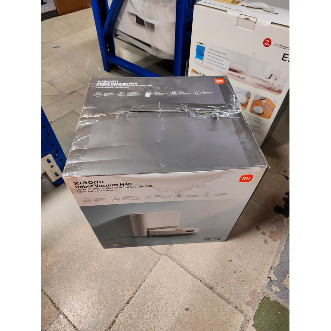 Робот-пылесос Xiaomi Robot Vacuum H40 Белый (в комплекте зарядная док-станция OV51JCZ)
