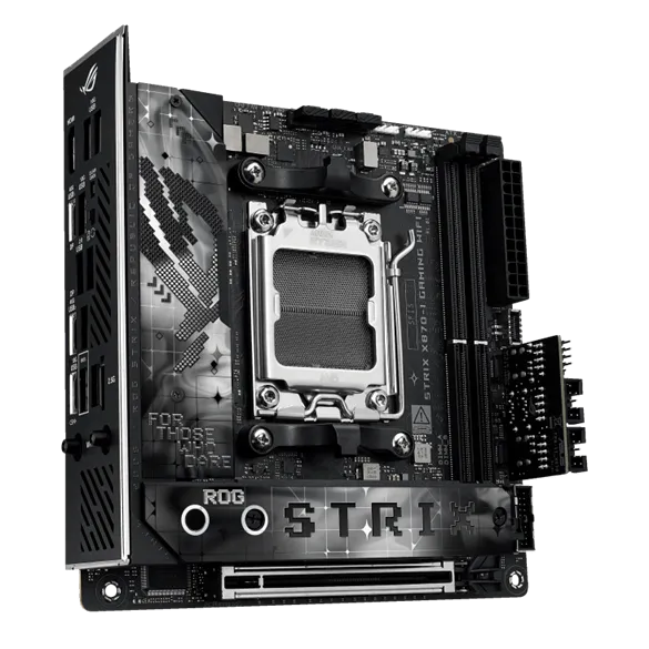 Материнская плата ASUS ROG STRIX X870-I GAMING WIFI AM5 2xDDR5 2xSATA RAID 2xM.2 HDMI WiFi Mini-ITX
