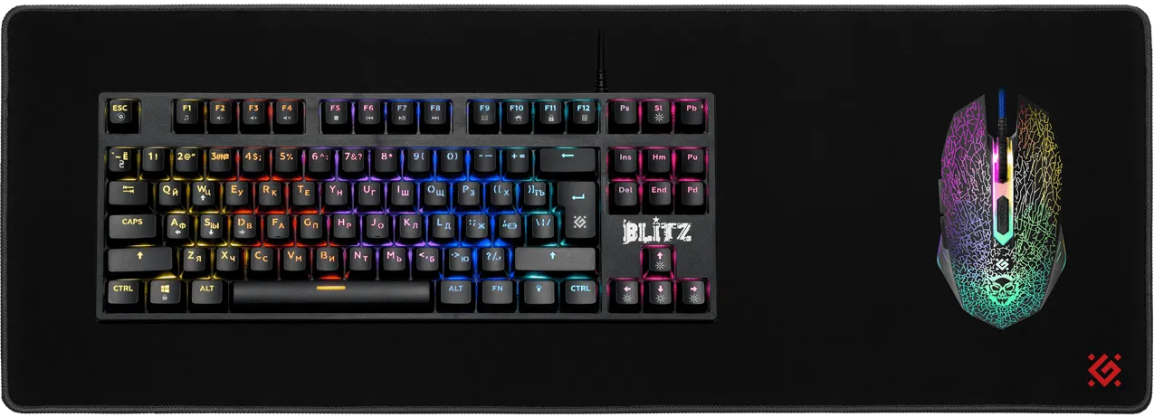 Коврик для компьютерной мыши Defender Black XXL One