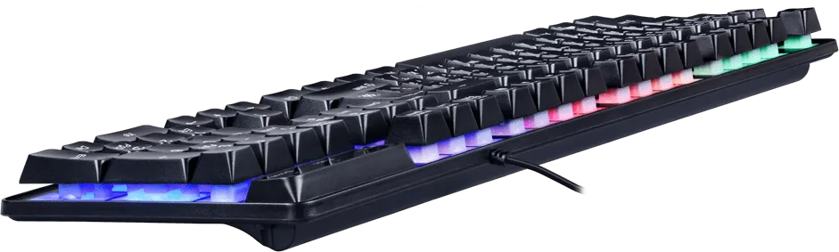 Клавиатура проводная игровая Defender Arx GK-196L, ENG/RUS, USB, радужная подсветка, НОВИНКА!