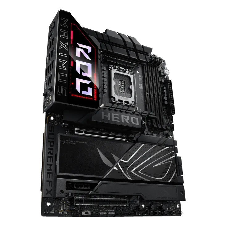 Материнская плата ASUS ROG MAXIMUS Z890 HERO, LGA1851 4xDDR5 4xSATA3 6xM.2 HDMI USB-C ATX