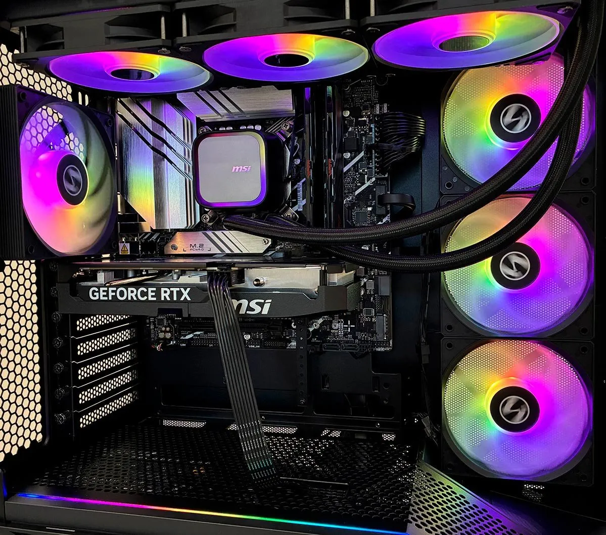 Системный блок Nomad Ultra Game T i7-14700KF/B760 WIFI/DDR5 32GB/SSD1TB/5060Ti 16GB/750W/(NMD-36969)