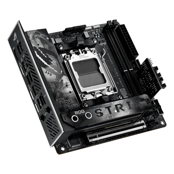 Материнская плата ASUS ROG STRIX X870-I GAMING WIFI AM5 2xDDR5 2xSATA RAID 2xM.2 HDMI WiFi Mini-ITX