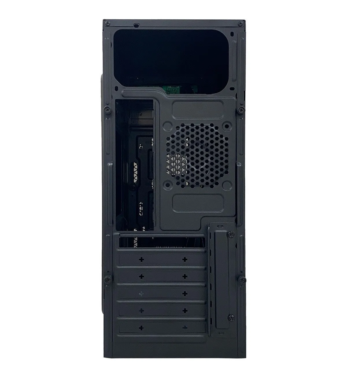 Корпус NOMAD NMD-C6013 mATX 1x3.5" 2x2.5" USB3.0х2 USB2.0х1 Черный, Без БП