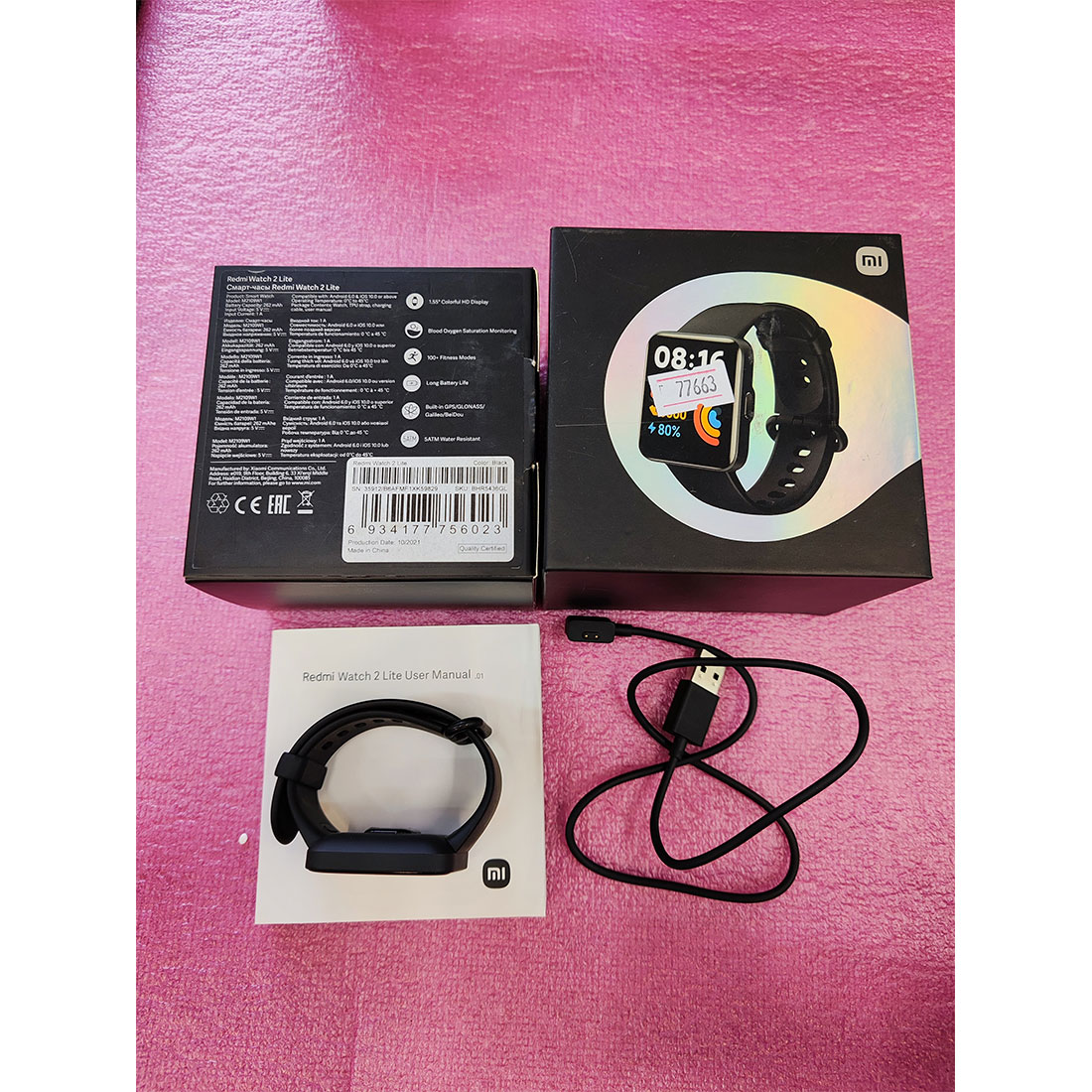 Смарт часы Redmi Watch 2 Lite Black