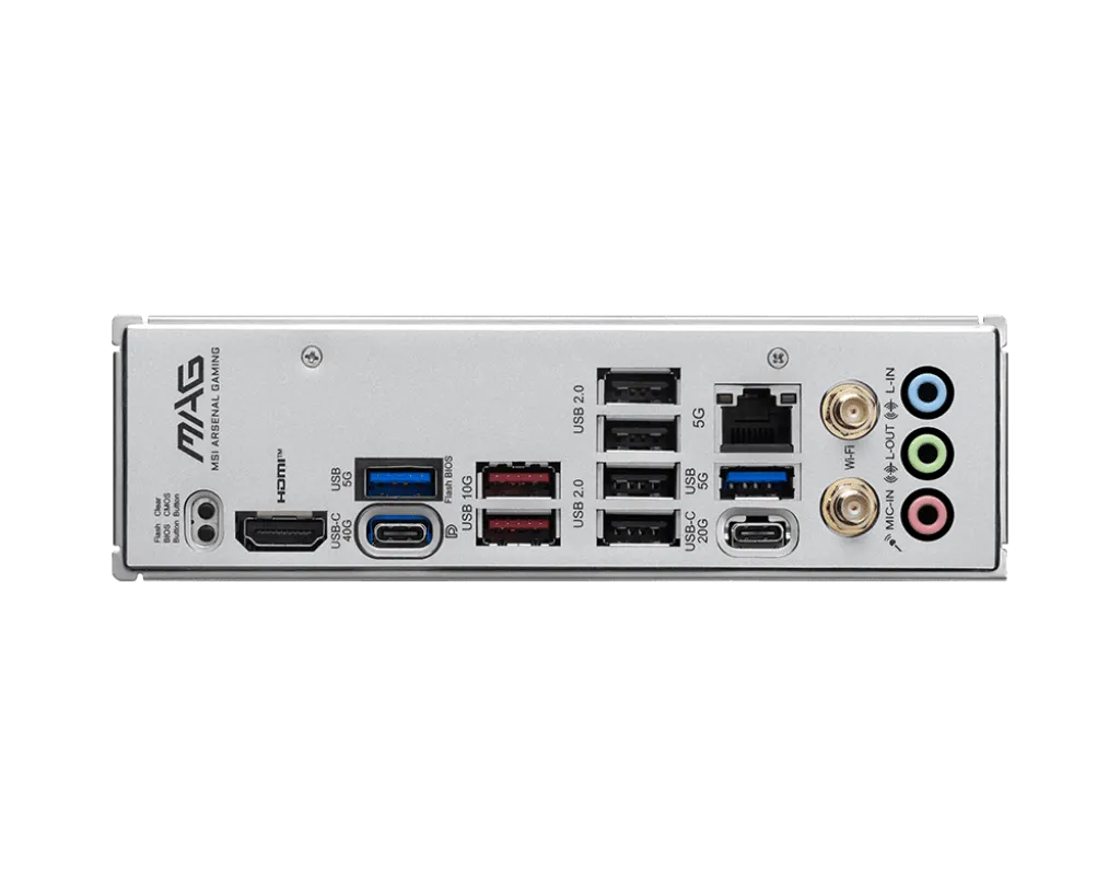 Материнская плата MSI MAG X870E GAMING MAX WIFI AM5 4xDDR5 4xSATA3 RAID 3xM.2 HDMI 2xType-C ATX