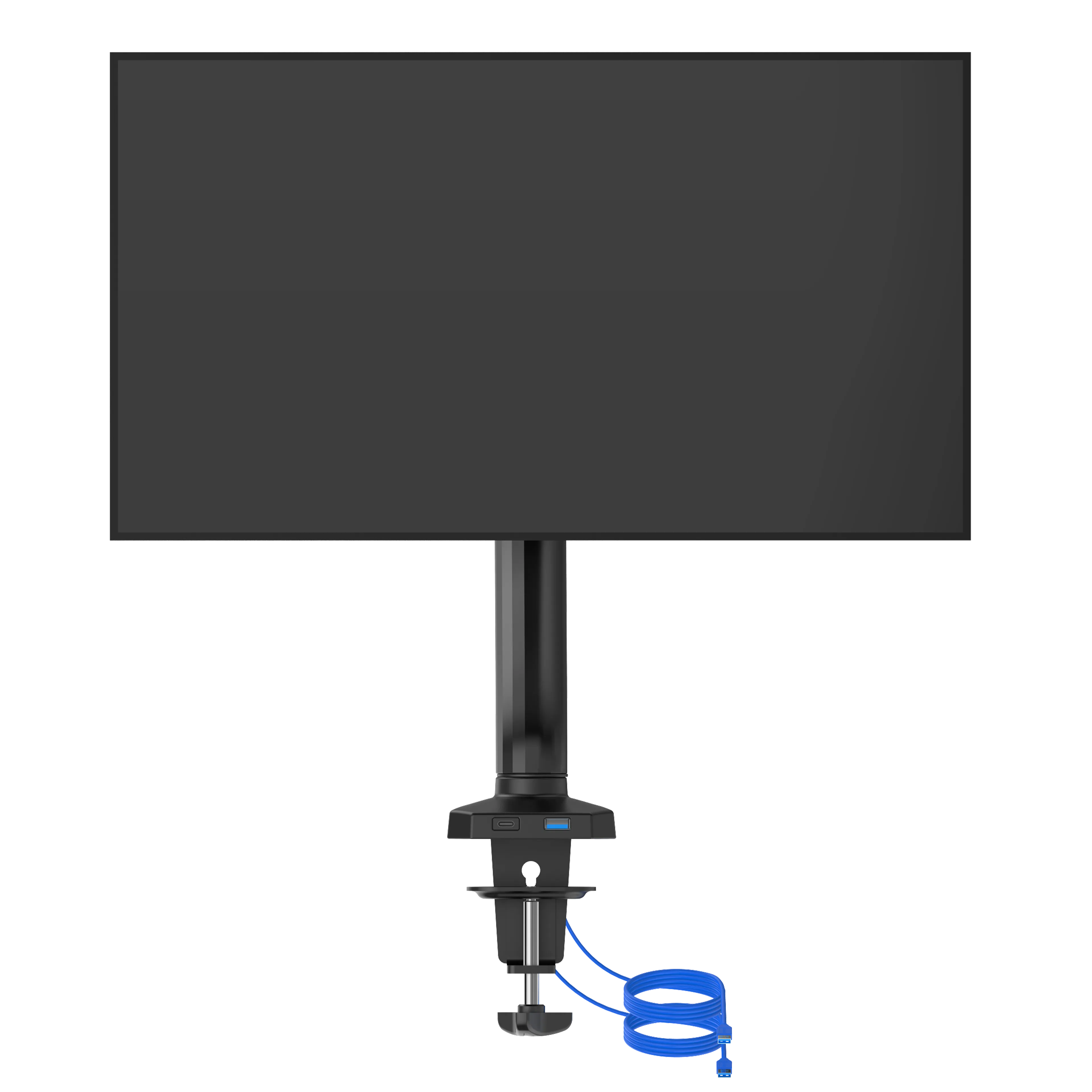 Крепление для мониторов AOC, диаг. экр. от 13'' до 31,5'', 2-9 кг. USB-hub AS110DX