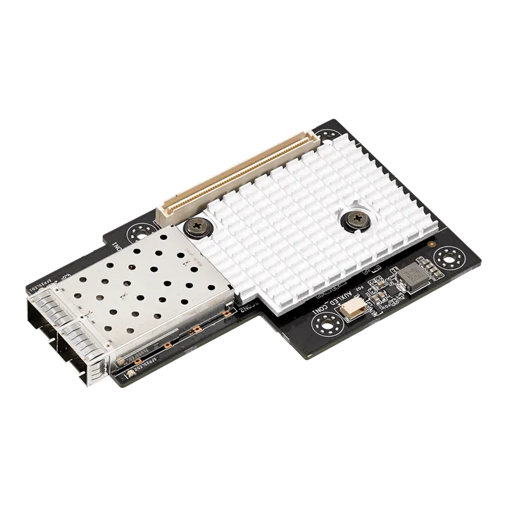 Сетевой адаптер ASUS MCI-10G/82599-2S, Dual-port 10GbE OCP Mezzanine Adapter 90SC08J0-M0UAY0
