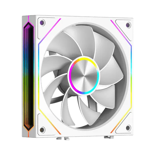 Вентилятор для корпуса PCCoole F3 X120R ARGB WH 3IN1, FAN 120mm, 800~1800RPM, 54 CFM, RGB