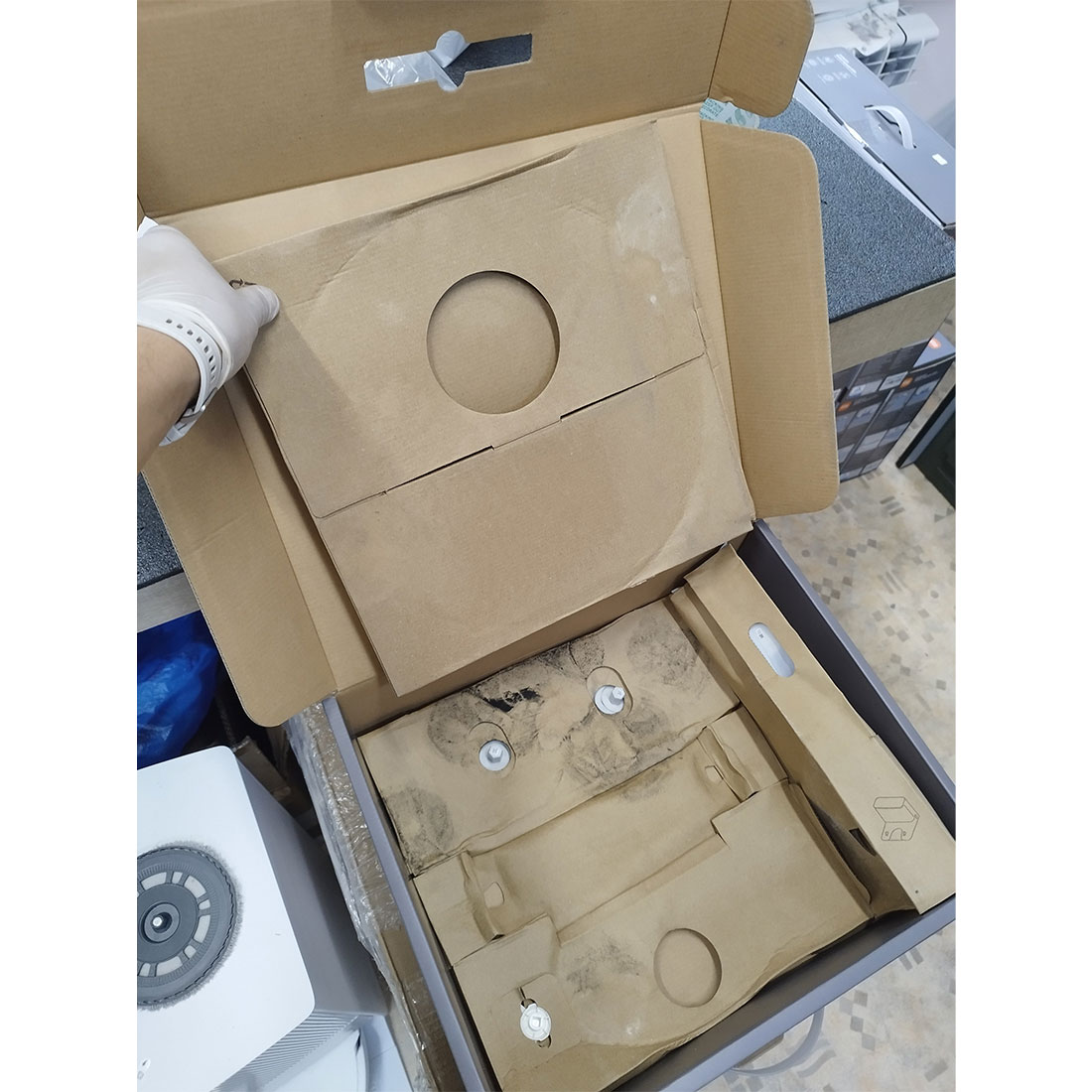 Робот-пылесос Xiaomi Robot Vacuum S10+ Белый (в комплекте с зарядной док-станцией CDZ2101)