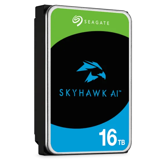Жесткий диск для видеонаблюдения 16Tb Seagate SkyHawk AI 512Mb SATA3 3.5" ST16000VE004