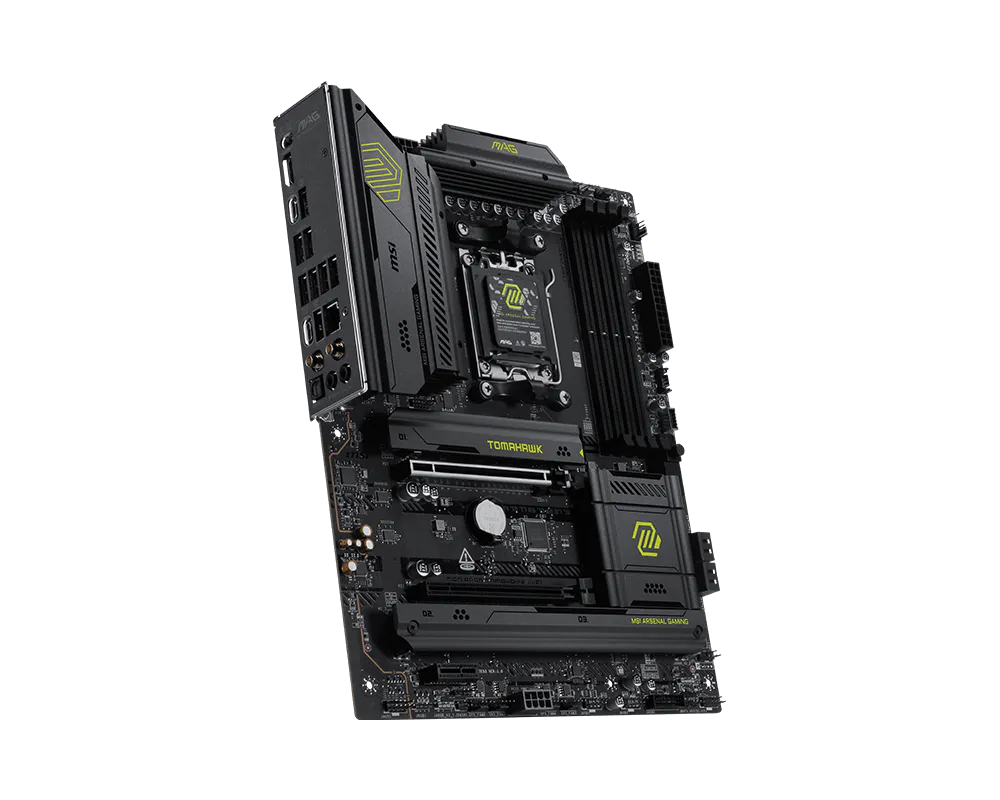 Материнская плата MSI MAG B850 TOMAHAWK WIFI AM5 B850 4xDDR5 4xSATA6G RAID 3xM.2 1xHDMI 2xType-C ATX