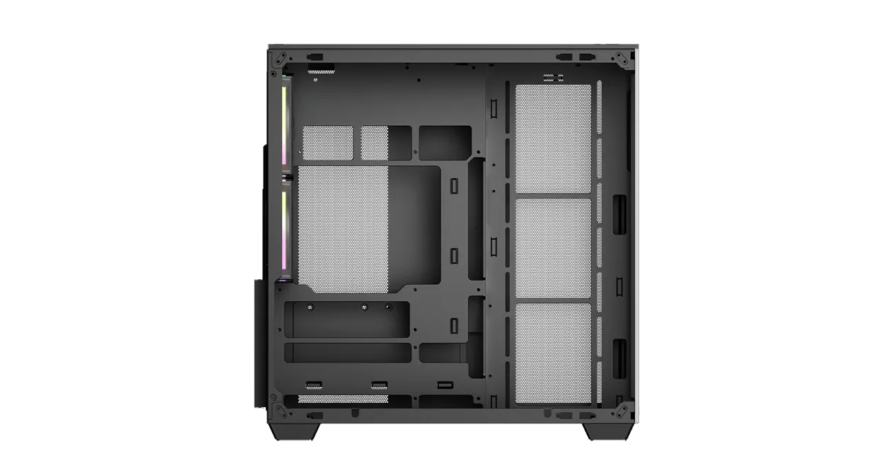 Корпус Ocypus Delta C74 BK ARGB ATX/MATX/ITX, USB3.0x2, Type C, Черный, Delta-C74-BKD200XX-GL