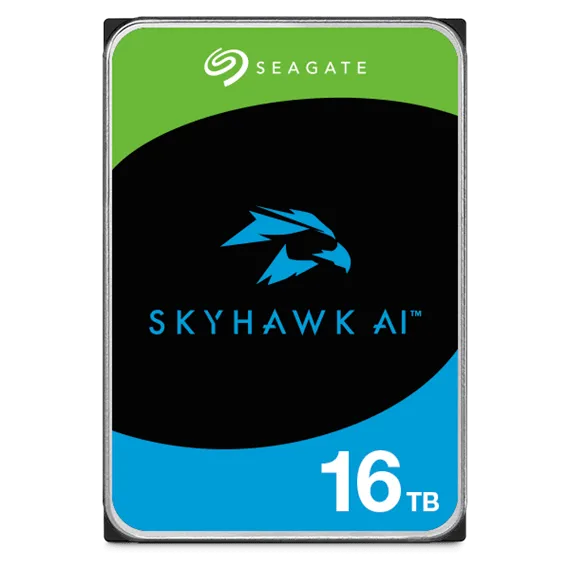 Жесткий диск для видеонаблюдения 16Tb Seagate SkyHawk AI 512Mb SATA3 3.5" ST16000VE004