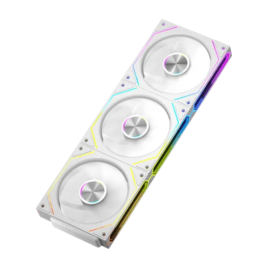 Вентилятор для корпуса PCCoole F3 X120R ARGB WH 3IN1, FAN 120mm, 800~1800RPM, 54 CFM, RGB