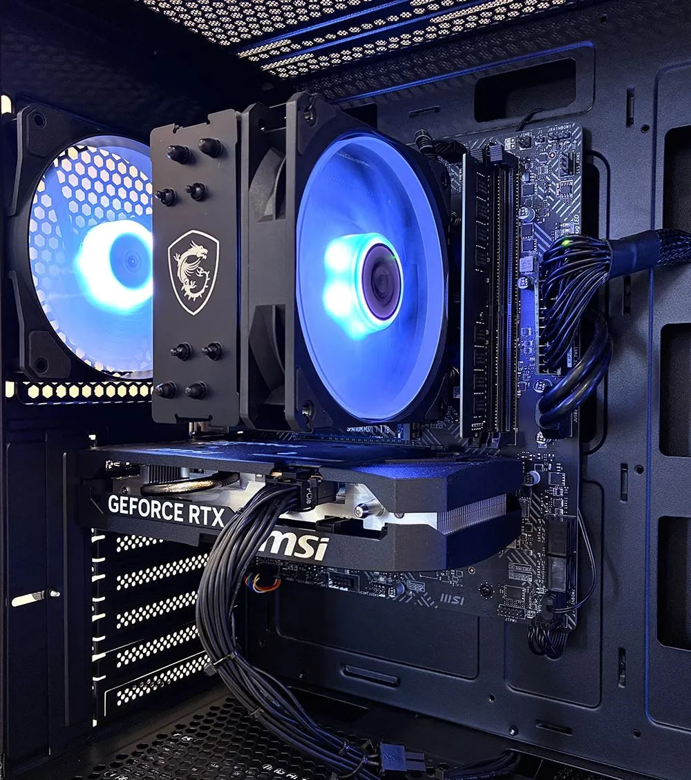 Системный блок Nomad Game T i5-12400F/H610/DDR4 16GB/SSD 1TB/RTX 5060/650W/MAG/ (NMD-37027)