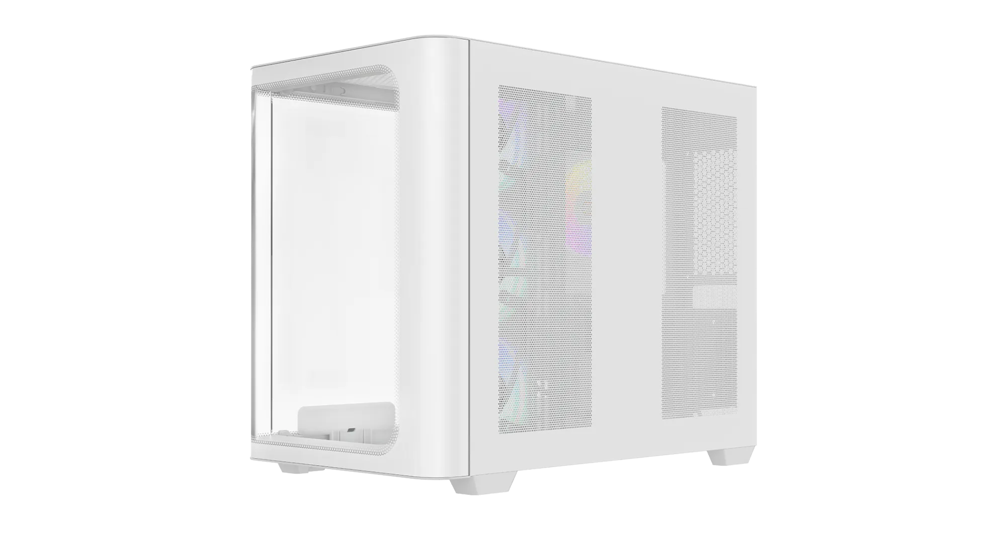 Корпус Ocypus Iota C70 WH Curve ARGB Digital ATX/mATX/mITX 2xUSB Type-C Белый Iota-C70-WHD400CD-GL