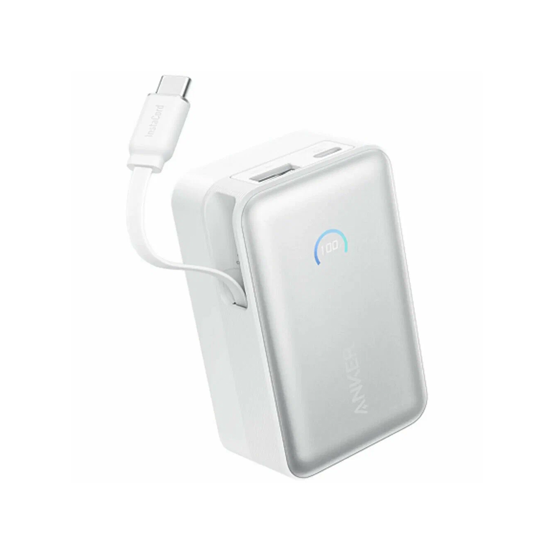 Портативный внешний аккумулятор Anker Nano 10000mAh 45W (A1638H21) Белый