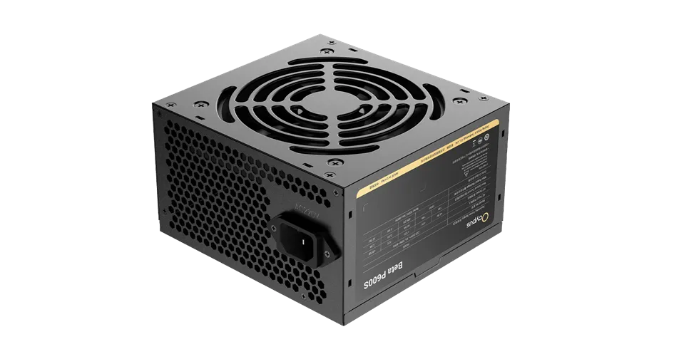 Блок питания Ocypus  500W, Beta P600S, Non modular, ATX, КПД 80%, Черный, Beta-P500S-NDHBK026X-EU