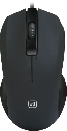 Мышь проводная Defender MM-310 черный,3 кнопки,1000 dpi, НОВИНКА!
