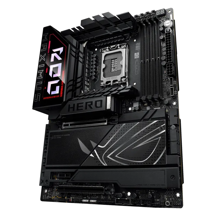 Материнская плата ASUS ROG MAXIMUS Z890 HERO, LGA1851 4xDDR5 4xSATA3 6xM.2 HDMI USB-C ATX
