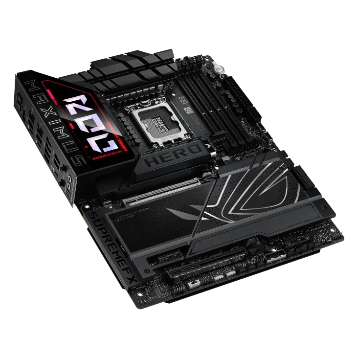 Материнская плата ASUS ROG MAXIMUS Z890 HERO, LGA1851 4xDDR5 4xSATA3 6xM.2 HDMI USB-C ATX