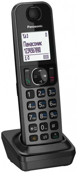 Радиотелефон PANASONIC KX-TGF310 (RUM) Черный металлик