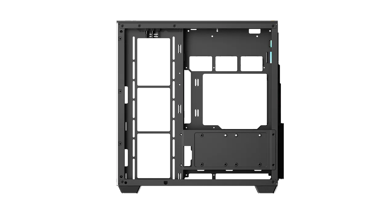 Корпус Ocypus Delta C74 BK ARGB ATX/MATX/ITX, USB3.0x2, Type C, Черный, Delta-C74-BKD200XX-GL