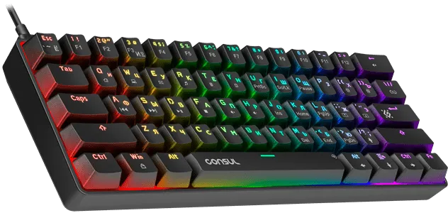 Клавиатура механическая USB Defender Consul GK-220