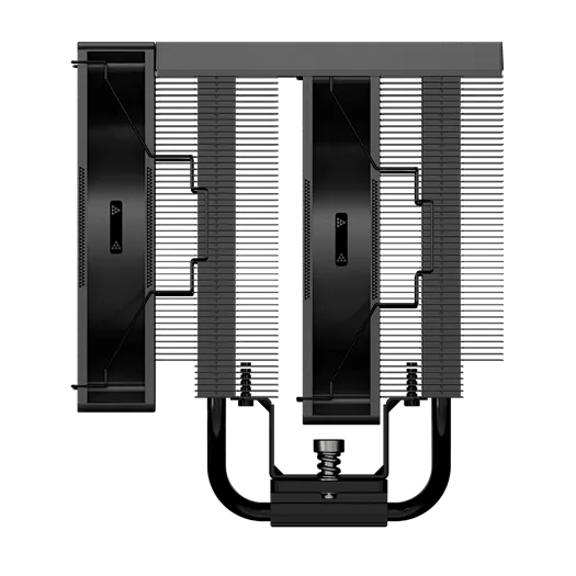 Вентилятор для процессора PCCooler RT620Pro TC ARGB BK TDP 265W 4pin 1851/1700/1200/115x/AM5/AM4 Чер
