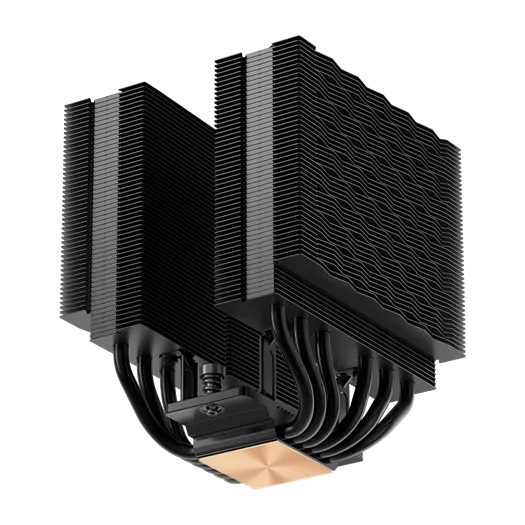 Вентилятор для процессора PCCooler RT620Pro BK TDP 265W 4pin PWM 115X/1200/1700/1851/AM4/AM5 Черный