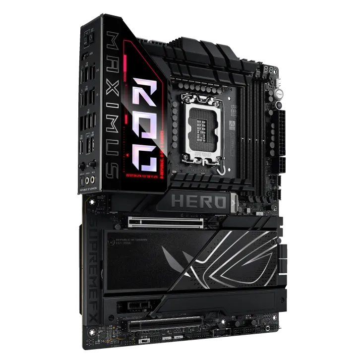Материнская плата ASUS ROG MAXIMUS Z890 HERO, LGA1851 4xDDR5 4xSATA3 6xM.2 HDMI USB-C ATX