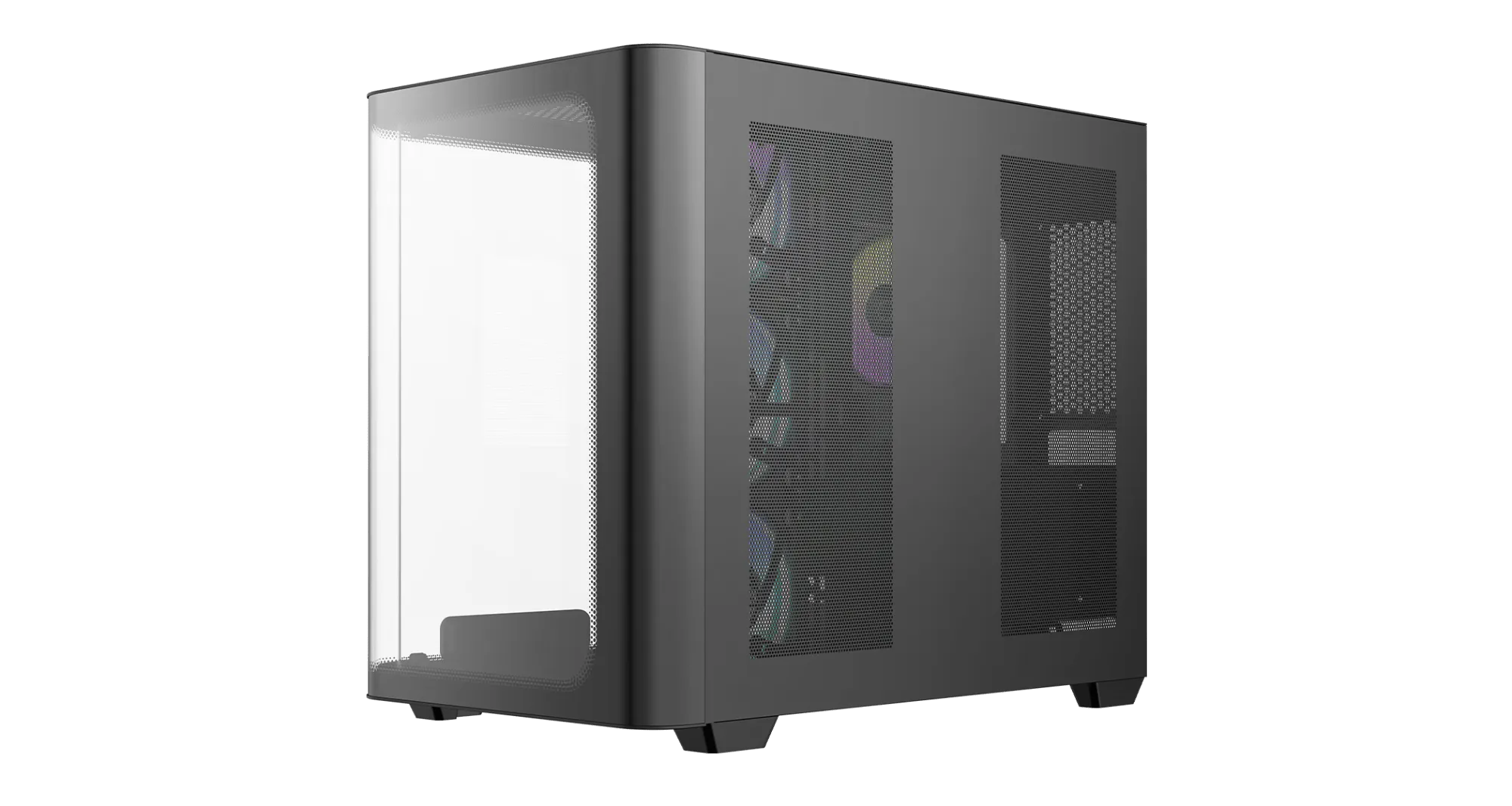 Корпус Ocypus Iota C70 BK Curve ARGB Digital ATX/mATX/mITX 2xUSB Type-C Черный Iota-C70-BKD400CD-GL