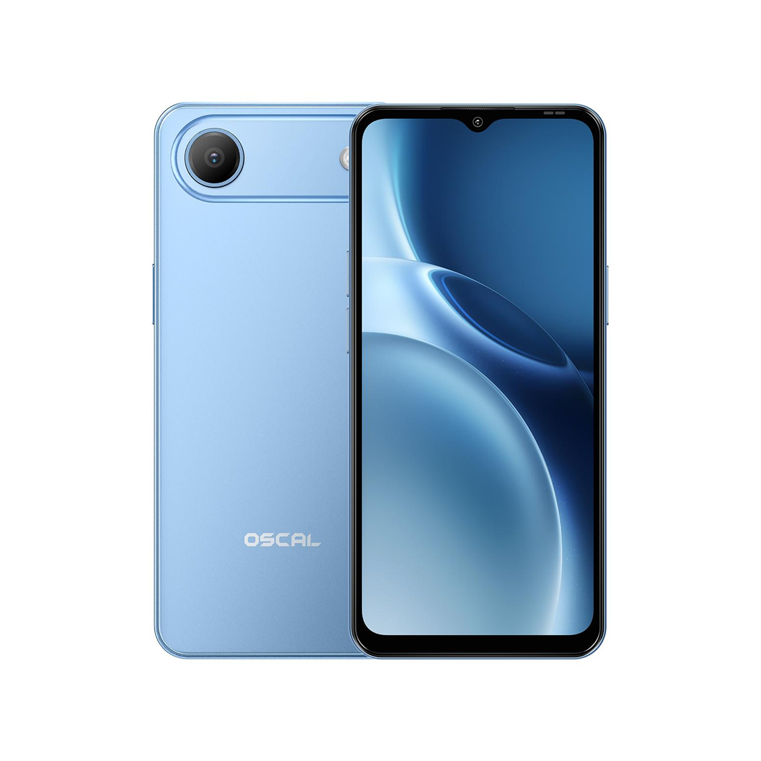 Смартфон OSCAL FLAT 3C 4GB RAM 128GB ROM Blue