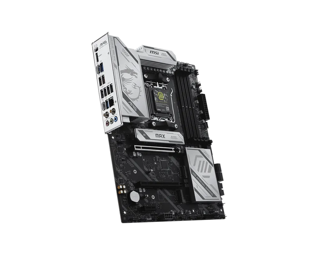 Материнская плата MSI MAG X870E GAMING MAX WIFI AM5 4xDDR5 4xSATA3 RAID 3xM.2 HDMI 2xType-C ATX