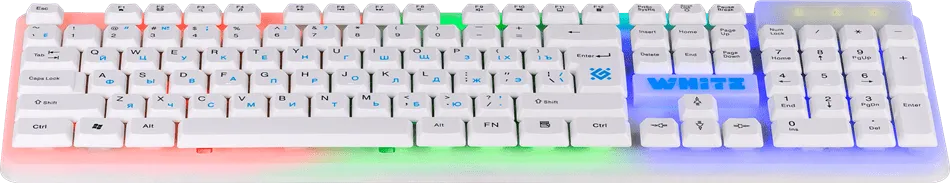 Клавиатура Defender White GK-172